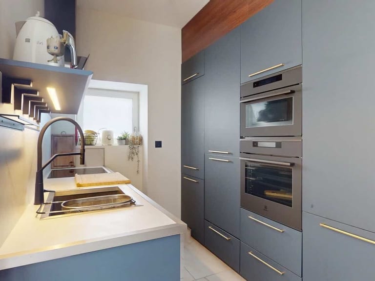 Cuisine sur mesure contemporaine de Gabriel à Orléans