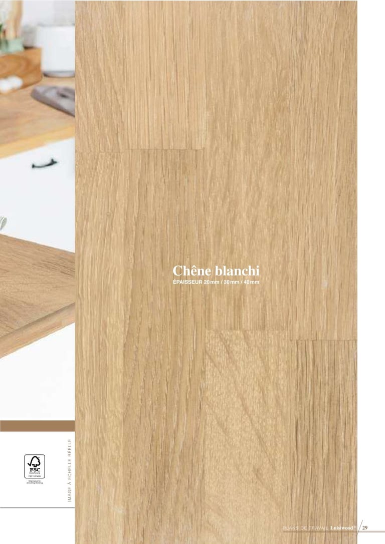 Luisiwood · Bois massif FSC · page 8/18 · catalogue LUISINA 2026