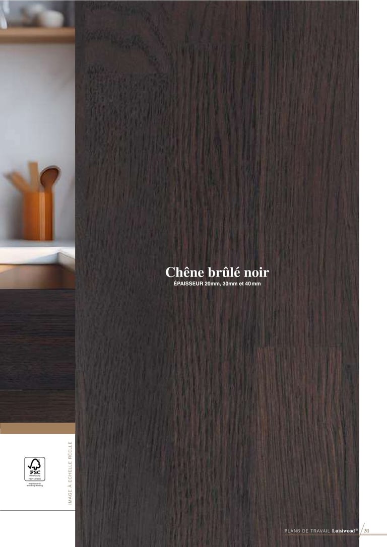 Luisiwood · Bois massif FSC · page 9/18 · catalogue LUISINA 2026