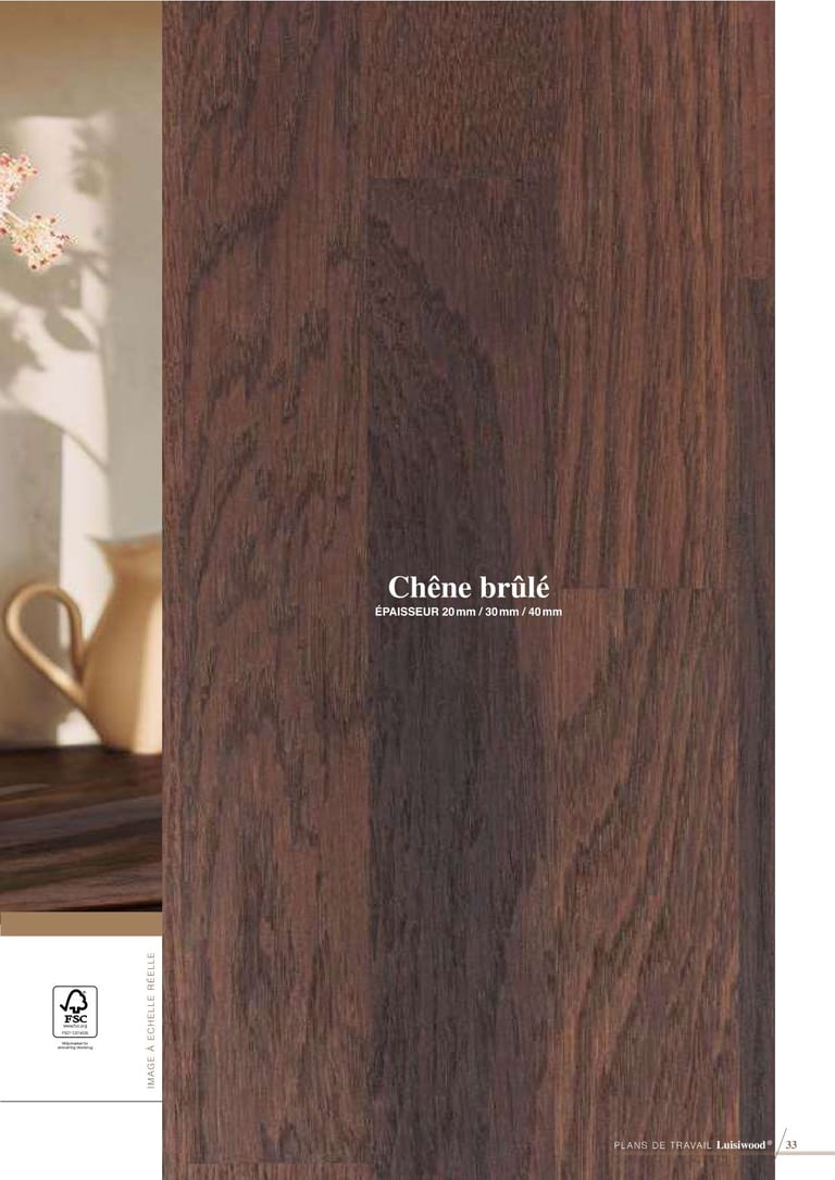 Luisiwood · Bois massif FSC · page 10/18 · catalogue LUISINA 2026