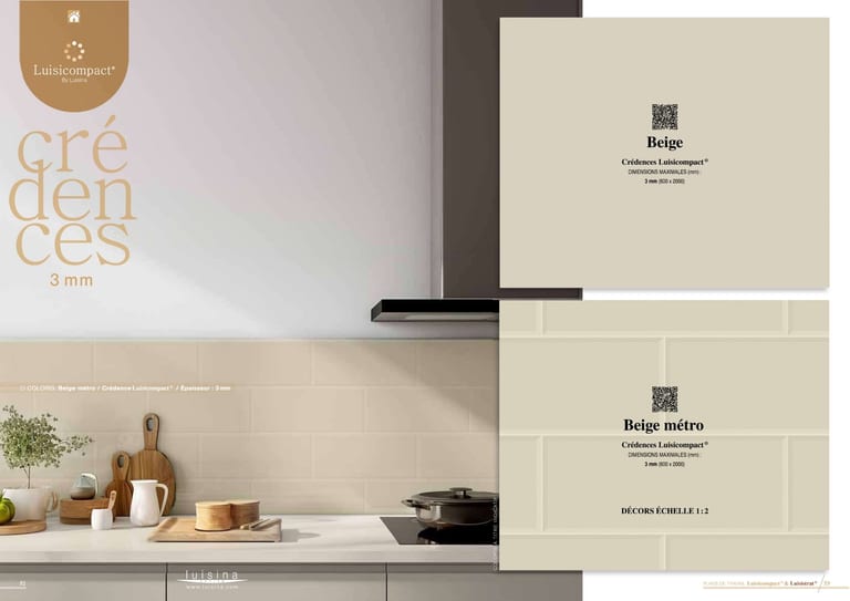 Luisicompact · Compact stratifié HPL · page 17/22 · catalogue LUISINA 2026