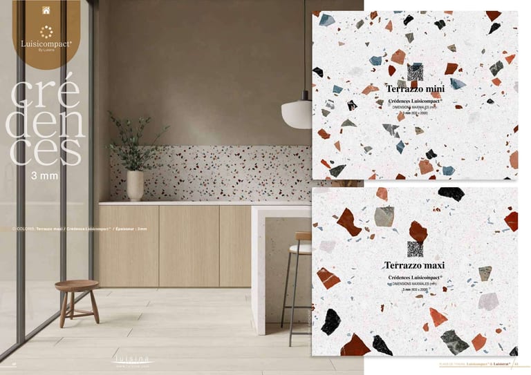 Luisicompact · Compact stratifié HPL · page 21/22 · catalogue LUISINA 2026